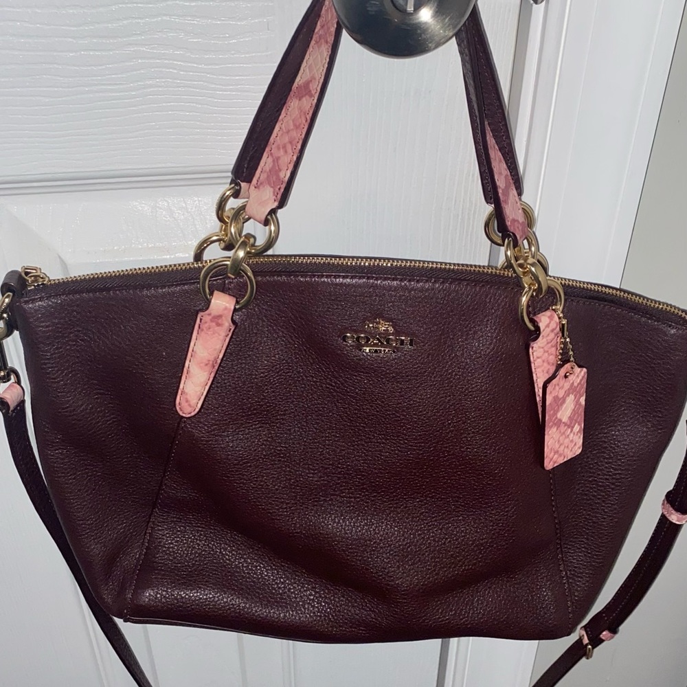 Coach Prairie Satchel Oxblood